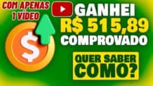 Ganhar Dinheiro Assistindo Vídeos [Ganhei R$ 515,89 COMPROVADO] no Automático (Quer Saber Como?)