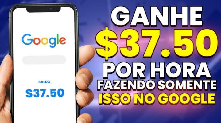 🤑GANHE $37.50 POR HORA Fazendo Somente isso NO GOOGLE de graça (PROVADO) Ganhe dinheiro online