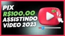 Como ganhar R$100 em dinheiro Assistindo vídeo no YouTube (passo a passo em 2023)