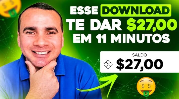 INÉDITO! Seja pago $ 27.00 a Cada 11 minutos – Baixando FOTOS no Celular (Faça dinheiro online)