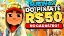 LANÇOU o NOVO JOGO Subway Surfers do Pix PAGANDO NO CADASTRO +100% de BÔNUS PODE SACAR (CAI NA HORA)