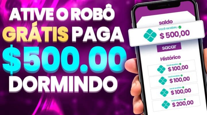 GANHE DINHEIRO NA INTERNET com esse Robô GRÁTIS do PayPal Paga $550.00 POR DIA em 2022 e 2023