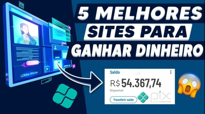 Como Ficar Rico Sendo Pobre 5 MELHORES Sites para ganhar dinheiro (Em todo o mundo)