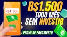 Ganhe R$1.500 TODO MÊS nesse BANCO SEM INVESTIR + [PROVA de PAGAMENTO] Como Ganhar Dinheiro Online