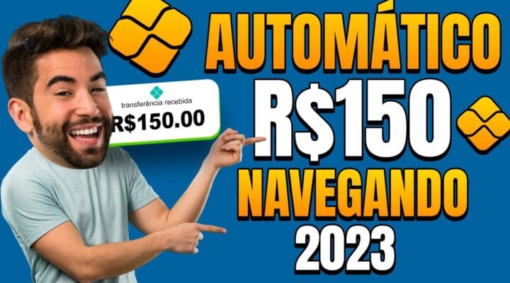 Ganhe R$150/dia AUTOMÁTICO Transforme cliques em DINHEIRO Veja como ganhar dinheiro na internet