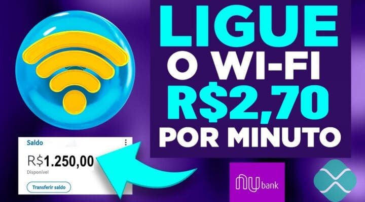 🤑Ganhe R$ 2,70 por MINUTO – Ligue o Wi-Fi do Celular (Como ganhar Dinheiro Online)