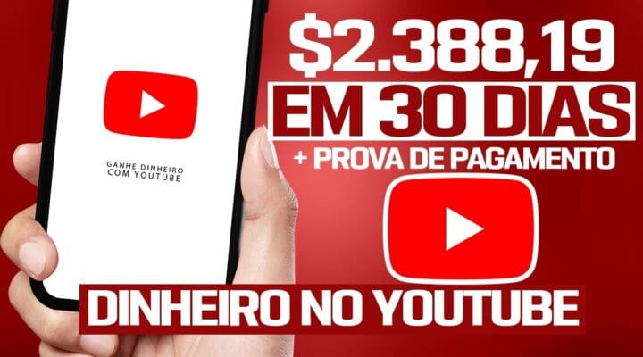 Como Ganhar Dinheiro no YouTube [$ 2.388,19 em 30 Dias + PROVA] Ganhar Dinheiro ASSISTINDO VÍDEOS