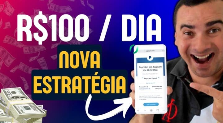 Site Paga de Verdade Ganhar R$ 100 POR DIA Usando o Celular (NOVA ESTRATÉGIA) Dinheiro na internet