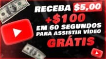 GANHE $5 em 60 Segundos + $100 Usando esse ROBÔ do PAYPAL | Ganhar Dinheiro Assistindo Vídeos