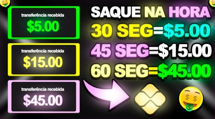 🚨Ganhos no automático $ 25.00 [em MINUTOS SAQUE NA HORA] Como ganhar dinheiro na internet