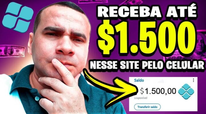 Clique nesse Site e receba até $ 1.500 e para Ganhar MAIS Repita (Ganhe dinheiro na internet)