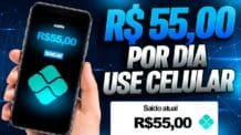 SITE SECRETO – Ganhe R$ 55,00 POR DIA Use o seu celular / Como ganhar dinheiro na internet