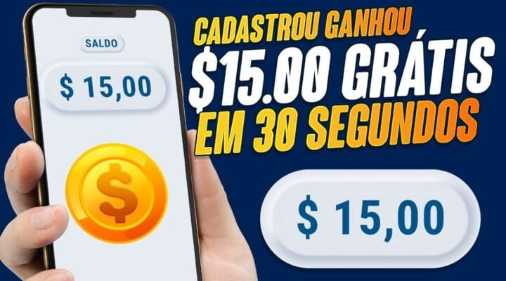 Ganhe $15 GRÁTIS 🤑 em 30 Segundos Fazendo Cadastro (BOT TURBO) Ganhe Dinheiro na Internet