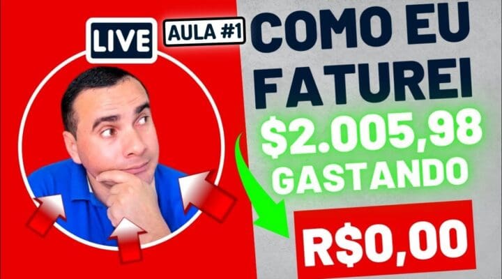 Aula 1 Como FATUREI $ 2.005,98 EM 28 DIAS Trabalhando em Casa SEM GASTAR Ganhe Dinheiro na Internet