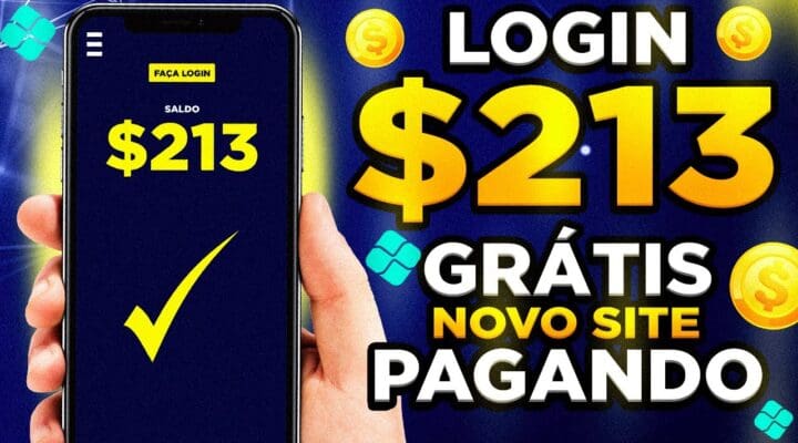 Faça Login Todo Dia Site Pagando $213 a Cada Acesso (GRÁTIS) Como Ganhar Dinheiro na Internet