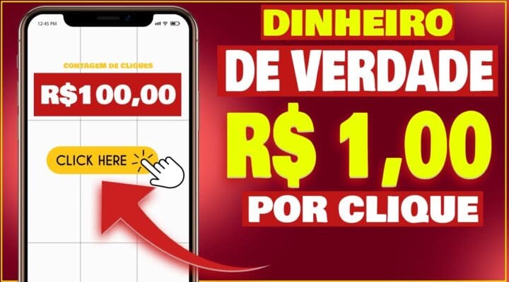 🚨Ganhe R$ 1,00 por clique – [SEM INVESTIR] Site pagando de Verdade Ganhar dinheiro na internet