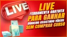 [🔴LIVE] Ferramenta GRATUITA para Ganhar Dinheiro Assistindo Vídeos (SEM COMPRAR CURSO)