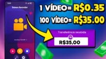 🚨Ganhe R$ 0,35 por cada VÍDEO – APP paga de Verdade [PROVA de PAGAMENTO] Dinheiro na internet