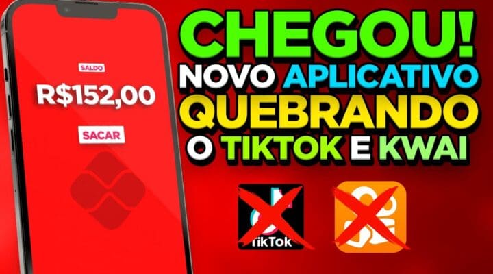 Como Ganhar Dinheiro com Vídeos (Chegou um NOVO Aplicativo Quebrando o Tiktok e Kwai)