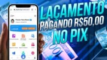 LANÇOU Aplicativo Pagando R$50 No Pix Melhor Forma De Ganhar Dinheiro na Internet (PLAYTHC)