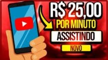 🤑Ganhe R$ 25,00 em 1 MINUTO assistindo vídeos – ganhar dinheiro assistindo vídeos