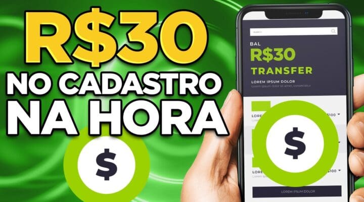 Aplicativo PAGANDO R$30 no CADASTRO no PIX – APP para GANHAR DINHEIRO na Internet em 2023