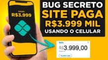 🤑 [BUG SECRETO] Site pra ganhar R$ 3.999 MIL Usando o Celular (Ganhar Dinheiro na Internet)