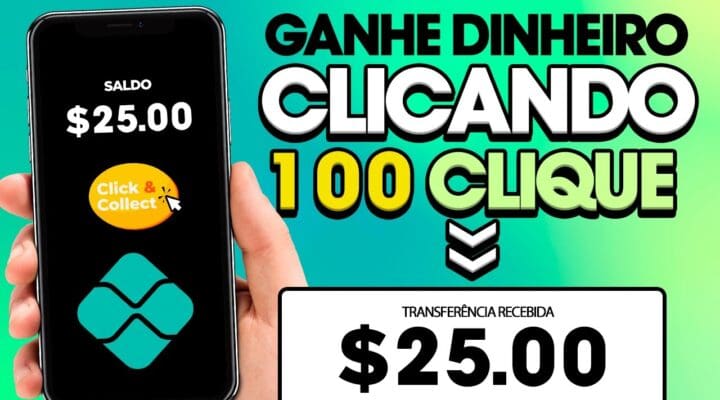 2 APP de Ganhar Dinheiro CLICANDO [1Clique=$0.25 | 100 Clique=$25.00] Ganhe dinheiro online