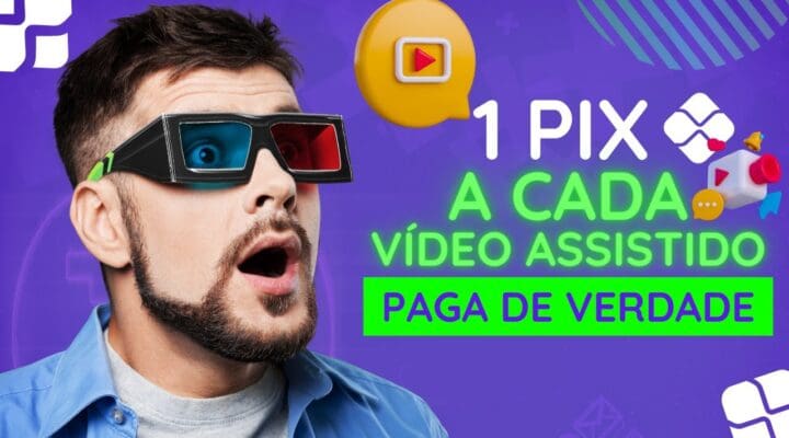 (NOVO) 1 PIX A CADA VÍDEO ASSISTIDO Ganhar dinheiro assistindo vídeo 2023