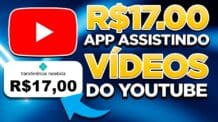 ASSISTIU GANHOU R$17.00 APP Pagando PARA ASSISTIR VÍDEOS DO YOUTUBE | APP Paga de VERDADE