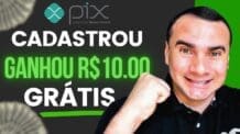 📲NOVO APP CADASTROU GANHOU R$ 10.00 AGORA (Grátis) Ganhar dinheiro na internet usando o celular