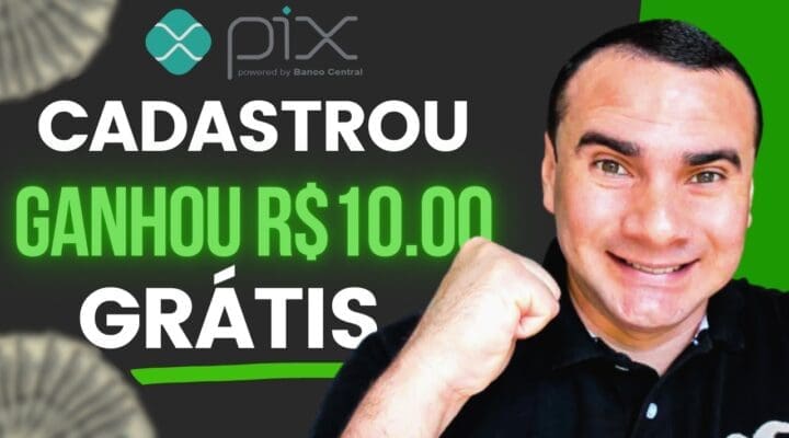 📲NOVO APP CADASTROU GANHOU R$ 10.00 AGORA (Grátis) Ganhar dinheiro na internet usando o celular