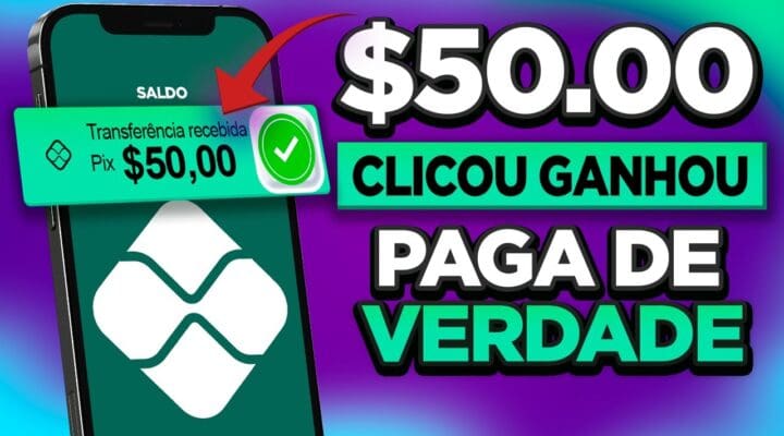 🤑Ganhe EM DÓLAR por cada CLIQUE – NOVO APP paga de Verdade [BOMBANDO] Dinheiro na internet