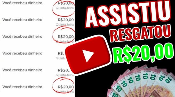 Ganhar dinheiro assistindo vídeo [SEM COMPRAR CURSO] R$ 250,00 por semana Ganhe Dinheiro Online