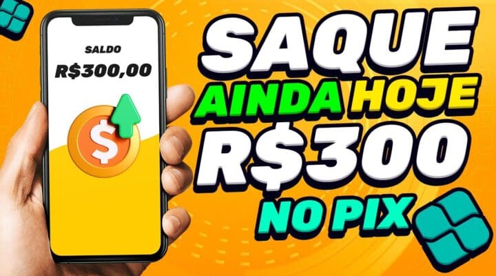 (SAQUES DIÁRIOS) Aplicativo Pagando até R$300,00/dia NO PIX PARA JOGAR | APP QUE PAGA MUITO RÁPIDO