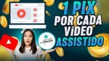 🚨GANHE 1 PIX por cada VÍDEO📺 ASSISTIDO TODOS os DIAS Como ganhar dinheiro na internet🤑