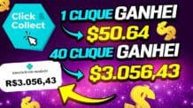 CLICOU GANHOU Aplicativo Pagando [1Clique=$50.64| 40 Clique=$3.056,43 Ganhe dinheiro online