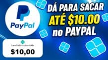 Aplicativo Pagando no Paypal (DÁ PARA SACAR ATÉ $ 10.00) Ganhe Dinheiro na internet de VERDADE