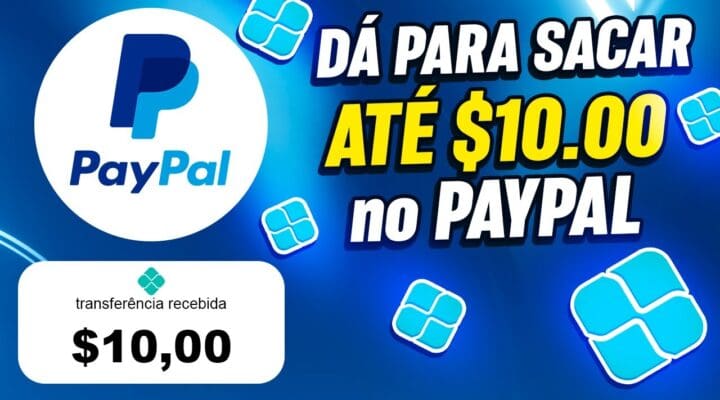 Aplicativo Pagando no Paypal (DÁ PARA SACAR ATÉ $ 10.00) Ganhe Dinheiro na internet de VERDADE