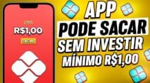 🤯 APP PODE SACAR SEM INVESTIR [MÍNIMO R$1,00] Ganhe a CADA CLIQUE Fácil de Ganhar Dinheiro Online