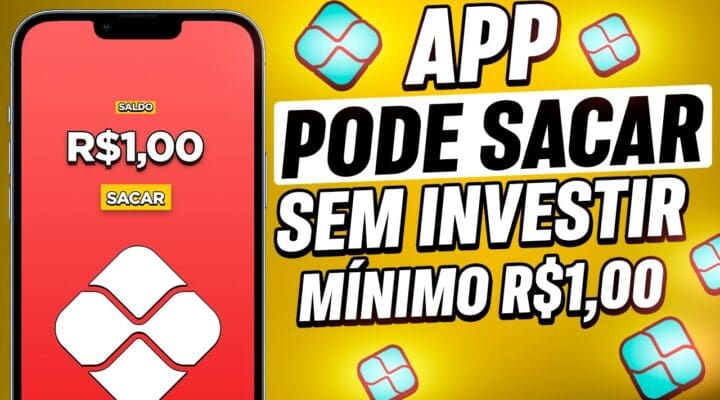 🤯 APP PODE SACAR SEM INVESTIR [MÍNIMO R$1,00] Ganhe a CADA CLIQUE Fácil de Ganhar Dinheiro Online