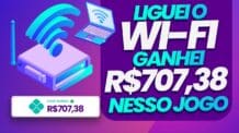 [Liguei o Wi-Fi GANHEI R$ 707,38]🤑RÁPIDO no Celular (Como ganhar dinheiro na internet)