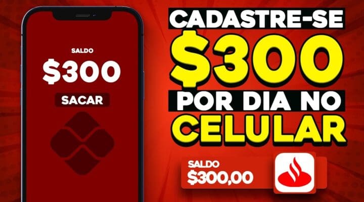 🎁 GANHE NA HORA $ 300.00 por dia CADASTROU GANHOU  – Bônus Grátis (SITE NOVO) Pagando Geral