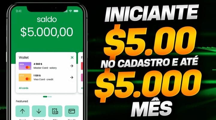 🚀SITE PAGANDO EM DÓLAR PARA INICIANTES $5.00 no Cadastro e Até $5.000 Mês| Ganhar dinheiro 2023