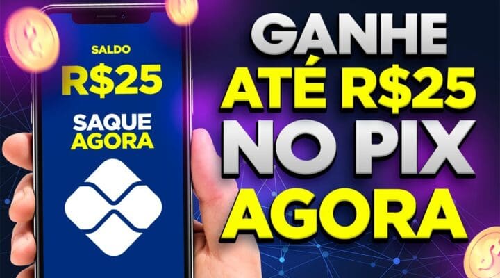 Ganhe até R$25 NO CADASTRO AGORA! GANHAR DINHEIRO NA INTERNET NO PIX