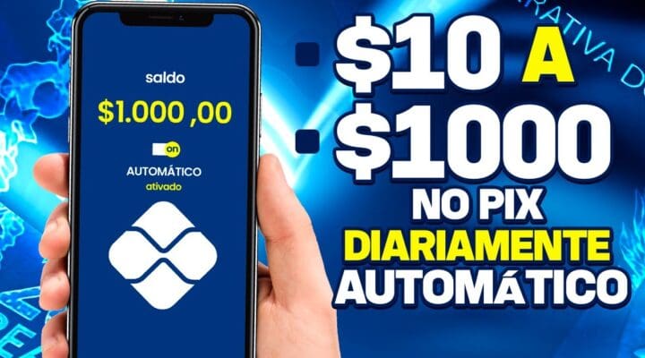 🏎️CORRE! NOVA PLATAFORMA PAGA $10 a $1.000 no PIX DIARIAMENTE AUTOMÁTICO Como Ganhar dinheiro online