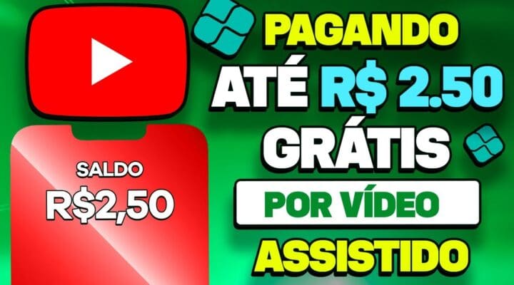 Aplicativo Pagando até R$ 2.50 GRÁTIS [POR VÍDEO ASSISTIDO]  APP FÁCIL DE GANHAR DINHEIRO em 2022