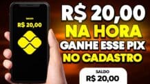 🤯 Aplicativo Pagando [R$ 20 REAIS NA HORA  GANHE esse PIX no CADASTRO] Como Ganhar Dinheiro Online