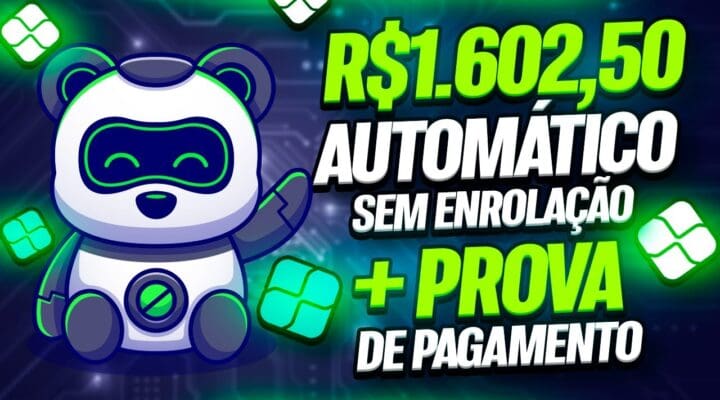 🤖Usando esse ROBÔ [GANHEI R$1.602,50 Fácil Sem Enrolação + PROVA] | Ganhe Dinheiro Online Automático