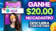 GANHE $20.00 no CADASTRO (DESCUBRA COMO RECEBER) –  nesse APP de CELULAR que PAGA de VERDADE